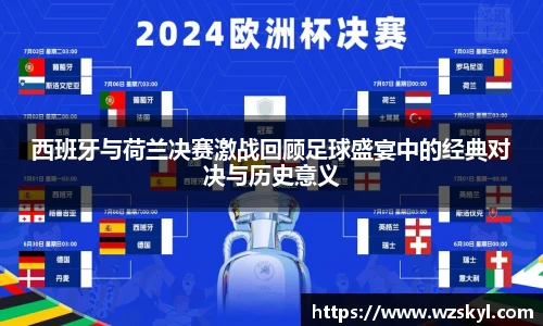 西班牙与荷兰决赛激战回顾足球盛宴中的经典对决与历史意义